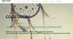 Desktop Screenshot of capsucces.fr
